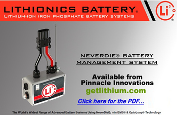 Click here for the Lithionics Battery NeverDie Battery Management System (BMS) catalogue PDF