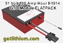 Lithionics Battery GTO Series 51 Volt 100 Amp hour lithium-ion high performance lightweight battery module for RV, sailboats, yachts, marine, solar energy storage and more