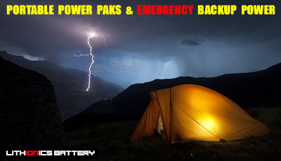 Click here for backup battery power for emergencies, camping and more...