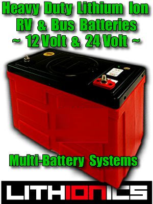 Lithionics Lithium-ion Batteries are far superior to lead-acid batteries