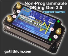 Perfect Switch POWER-GATE Non-programmable OR'ing Diode system - Generation 3.0