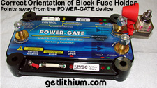 Click on the image for a larger POWER-GATE Installation tip image