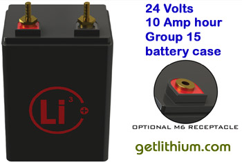 Click here for details on this 12 volt 21 lithium ion amp hour battery...