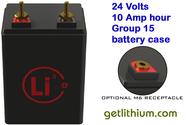light weight, super safe, powerful, compact lithium ion battery