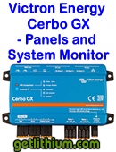 Victron Energy Cerbo GX electronic hub with tank monitoring systems for recreational vehicles, yachts, sailboats, clean energy systems and solar power systems