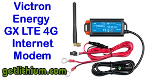 Victron Energy GX modems and internet connections for RV and Marine