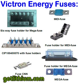 Victron Energy MEGA and MIDI fuses for RV and Marine