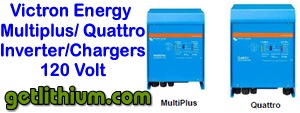 Victron Energy 120 Volt AC and 230 Volt AC Multiplus, Multiplus II, Quattro and Quattro II Inverter Chargers for RV and Marine projects