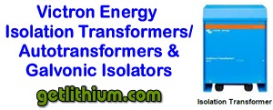 Victron Energy Isolation Transformers, Autotransformers and Galvonic Isolators