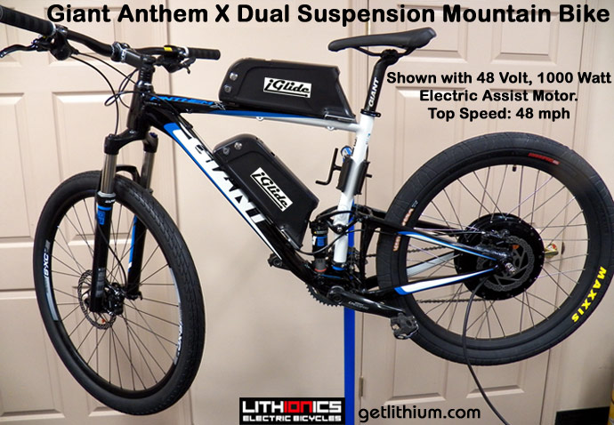 dual suspension ebike