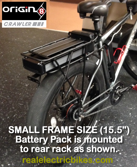 Origin 8 Crawler 1000 Watt High Output Electric Assist Fat Tire