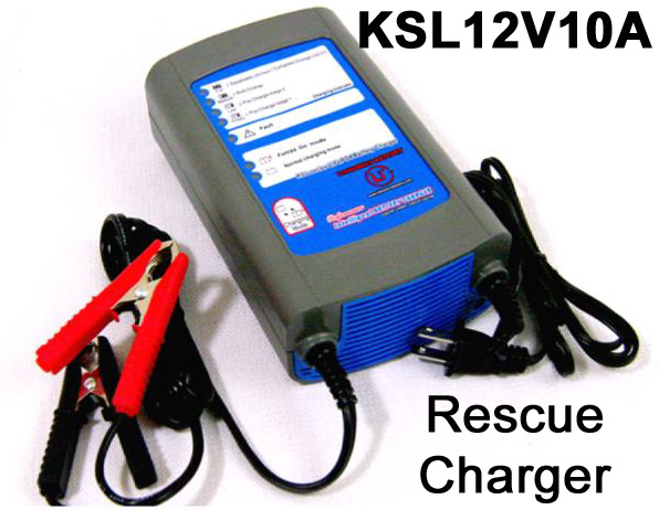 Lithionics Battery 12 volt lithium-ion battery rescue charger