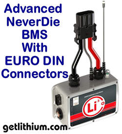 Lithium-ion NeverDie external battery management system box - Version 8