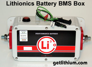 External battery management system box.