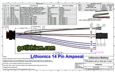Click here for a larger pic of the 14 pin Ampseal connector