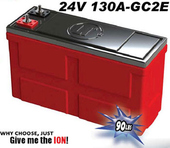 light weight, super safe, powerful, compact lithium ion battery