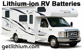 Luxury Recreational Vehicles of all sizes can benefit from our lithium ion batteries