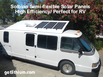 Solbian semi-flexible solar panels for sailboats, yachts and RV