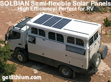 Solbian semi-flexible solar panels for sailboats, yachts and RV