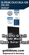 HES 310 Watt solar panel - click for a larger image