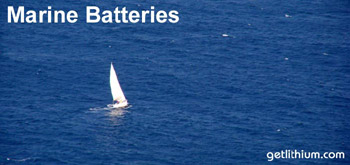 Lithium ion batteries for sailboats, yachts and more...