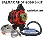 Balmar 200 Amp 12 Volt high output alternator kit