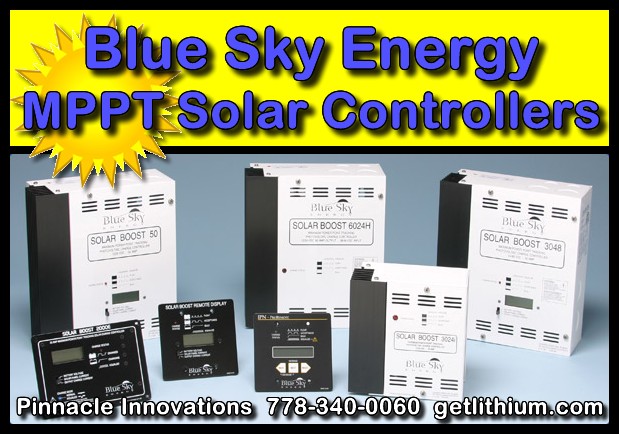 Blue Sky solar energy charge controllers