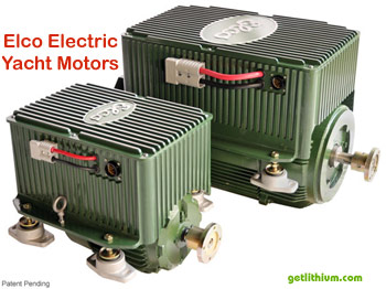 6 horsepower to 200HP electric boat motors - high efficiency and powered by lithium-ion batteries