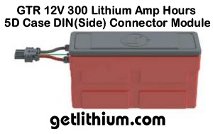 Lithionics 12 Volt GTR Series lithium-ion battery module with 300 Amp hours capacity