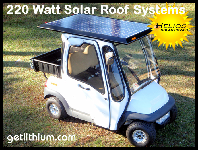 Solar EV SEV-220-Solar Roof 220 watt universal solar panel system