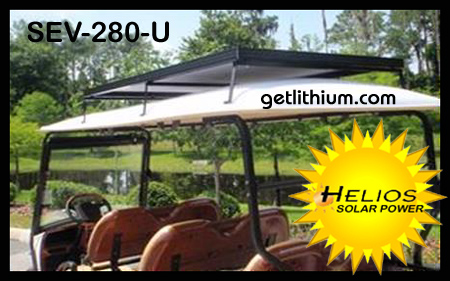 Solar EV SEV-280-U 280 watt universal solar panel system