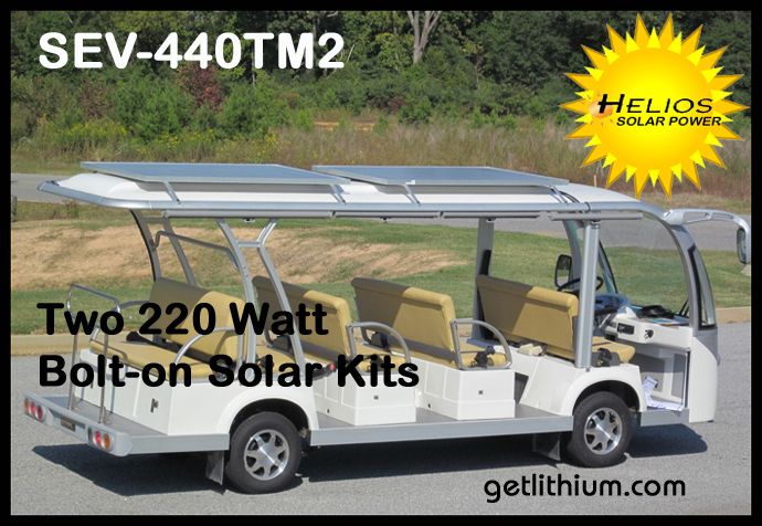 Solar EV SEV-440TM2 440 watt universal solar panel system