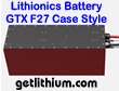 Lithionics Battery 24 Volt lithium-ion high performance GTX series lightweight battery for RV, sailboats, yachts, truck, marine and solar power systems