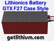 Lithionics Battery 24 Volt lithium-ion high performance GTX series lightweight battery for RV, sailboats, yachts, car, truck, marine and solar power systems