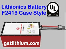 Lithionics Battery F2413 aluminum battery case for lithium-ion battery