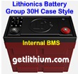 Lithionics Battery 12 Volt lithium-ion high performance lightweight battery for RV, sailboats, yachts, car, truck, marine and solar power systems