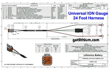 Click here for a larger image of the ION Gauge harness