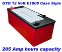 Lithionics Battery GTO Series 12 Volt lithium-ion high performance lightweight battery for RV, sailboats, yachts, solar energy storage and more