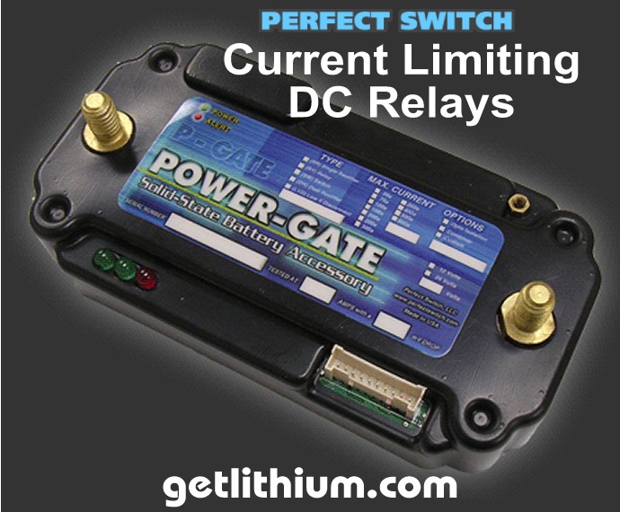 Perfect Switch Power-Gate solid state Current Limiting Relays