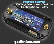 Perfect Switch Power-Gate solid state Battery Disconnect Switch