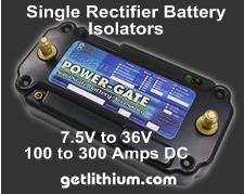 Click here for details of the Power-Gate single rectifier battery isolator