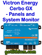 Victron Energy Cerbo GX panel and systems monitoring hub for RV, marine and solar systems