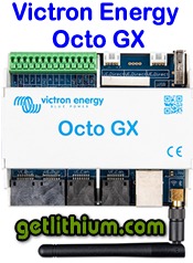 Victron Energy Octo GX central network hub for recreational vehicles, yachts, sailboats, clean energy systems and solar power systems