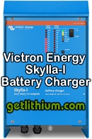 Victron Energy Skylla battery chargers for recreational vehicles, yachts, sailboats, clean energy systems and solar power systems