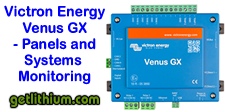 Victron Energy Venus GX electronic network hub with tank monitoring systems: Samole system wiring diagram for recreational vehicles, yachts, sailboats, clean energy systems and solar power systems