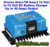 Victron Energy Orion-Tr Smart 12 Volt Dc to 12 Volt DC smart non-isolated battery charger with Bluetooth App