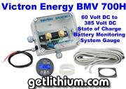 Victron Energy BMV 700H battery monitoring system with Bluetooth App for high Voltage battery systems 60 Volts to 350 Volts DC - perfect for RV, marine electric propulsion and solar systems