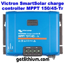 Click on the image for a larger Victron MPPT solar controller image