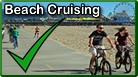 Electric assist beach cruiser bicycles
