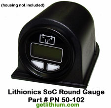 Click here for details on this Lithionics State  of Charge battery monitor system...